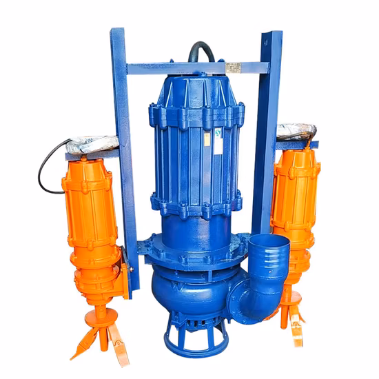 Bomba de lodo de arena de dragado de grava sumergible hidráulica eléctrica centrífuga
