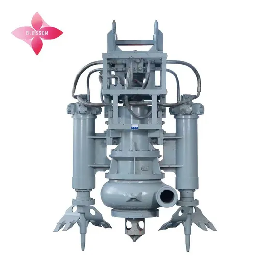 Bomba de lodo sumergible hidráulica eléctrica centrífuga Bomba de grava Bomba de arena Bomba de lodo para dragado de arena con cortadores agitadores