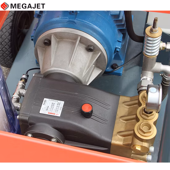 Lavadora eléctrica de la limpieza del chorro de agua de la alta presión de funcionamiento 500bar