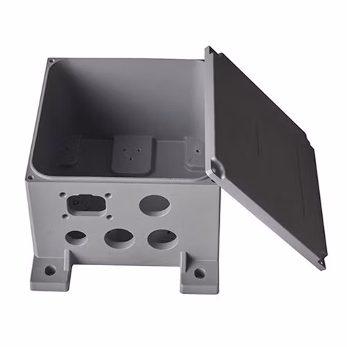 Piezas de repuesto de aluminio para carcasa de cuerpo de bomba de fundición a presión de aluminio
