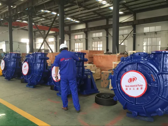 Bomba de lodo de espuma Bomba de espuma de tanque vertical para la industria que transporta lodo de espuma