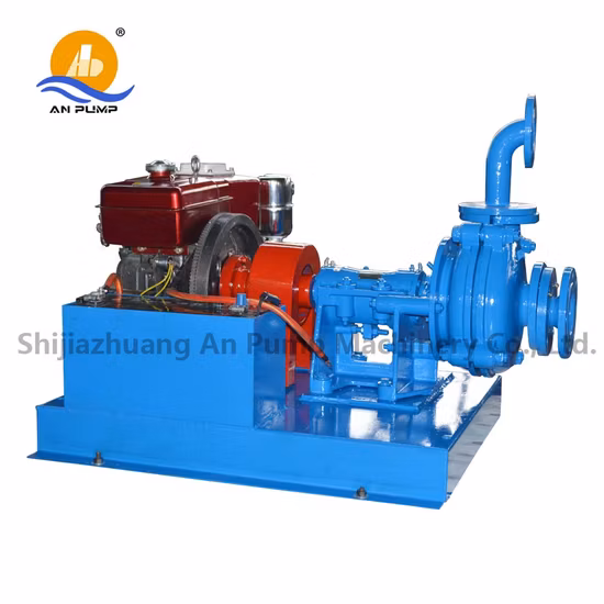 Naipu 6/4 Heavy Duty Gravel Slurry Pump para minería de arena con CE