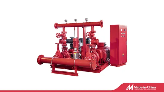 Fabricante de China aprobado por UL/FM Sistema de extinción de incendios Edj Bomba contra incendios eléctrica jockey diesel, paquete de bomba contra incendios con certificación UL, certificación UL, bomba contra incendios con certificación Nfpa